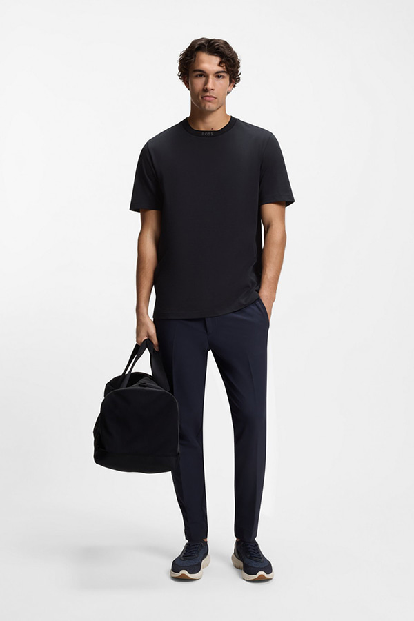 ΜΠΛΟΥΖΑ T-SHIRT BOSS - 402 ΜΠΛΕ